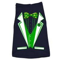 Patty Party Tuxedo Tux St Patrick's Day Doggie Tank