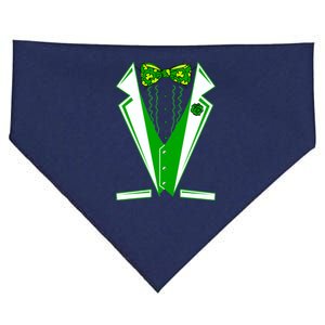 Patty Party Tuxedo Tux St Patrick's Day USA-Made Doggie Bandana