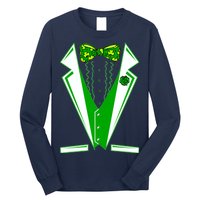 Patty Party Tuxedo Tux St Patrick's Day Long Sleeve Shirt