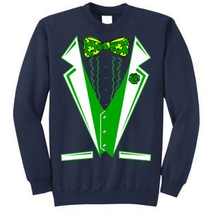 Patty Party Tuxedo Tux St Patrick's Day Sweatshirt