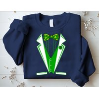 Patty Party Tuxedo Tux St Patrick's Day Sweatshirt