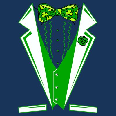 Patty Party Tuxedo Tux St Patrick's Day T-Shirt