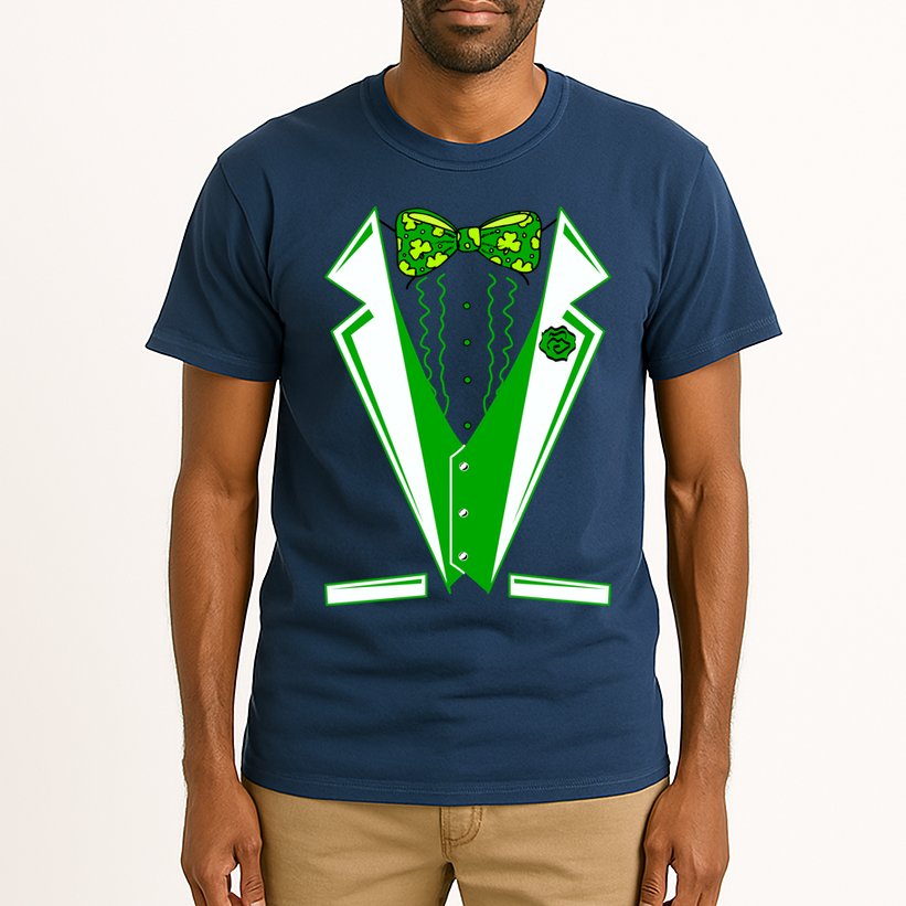 Patty Party Tuxedo Tux St Patrick's Day Tall T-Shirt