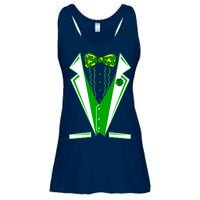 Patty Party Tuxedo Tux St Patrick's Day Ladies Essential Flowy Tank