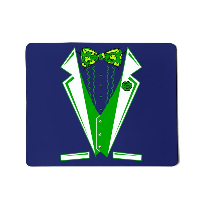 Patty Party Tuxedo Tux St Patrick's Day Mousepad