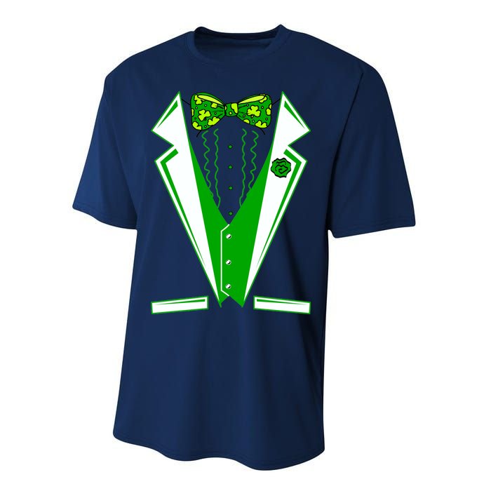 Patty Party Tuxedo Tux St Patrick's Day Performance Sprint T-Shirt