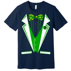 Patty Party Tuxedo Tux St Patrick's Day Premium T-Shirt