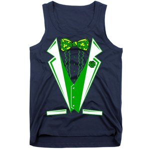 Patty Party Tuxedo Tux St Patrick's Day Tank Top