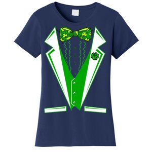 Patty Party Tuxedo Tux St Patrick's Day Women's T-Shirt