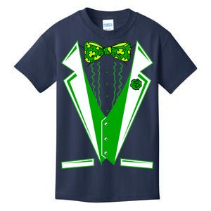 Patty Party Tuxedo Tux St Patrick's Day Kids T-Shirt