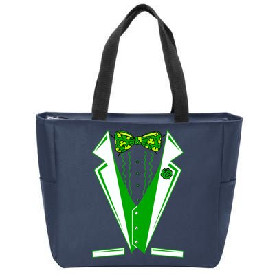 Patty Party Tuxedo Tux St Patrick's Day Zip Tote Bag