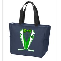 Patty Party Tuxedo Tux St Patrick's Day Zip Tote Bag