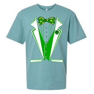 Patty Party Tuxedo Tux St Patrick's Day Sueded Cloud Jersey T-Shirt