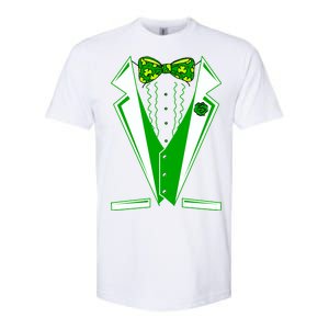 Patty Party Tuxedo Tux St Patrick's Day Softstyle CVC T-Shirt