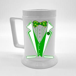 Patty Party Tuxedo Tux St Patrick's Day Beer Stein