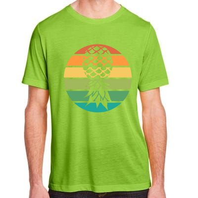 Polyamory And Upside Down Pineapple Summer Vacation Cruise Cute Gift Adult ChromaSoft Performance T-Shirt