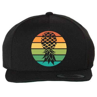 Polyamory And Upside Down Pineapple Summer Vacation Cruise Cute Gift Wool Snapback Cap