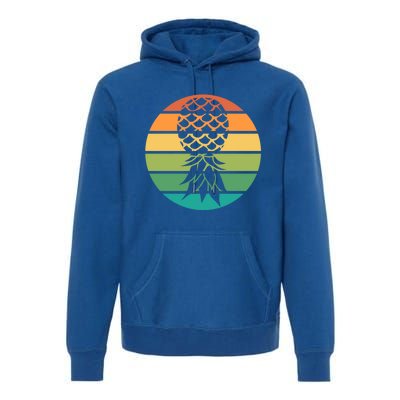 Polyamory And Upside Down Pineapple Summer Vacation Cruise Cute Gift Premium Hoodie