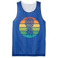 Polyamory And Upside Down Pineapple Summer Vacation Cruise Cute Gift Mesh Reversible Basketball Jersey Tank