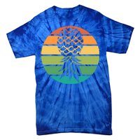 Polyamory And Upside Down Pineapple Summer Vacation Cruise Cute Gift Tie-Dye T-Shirt