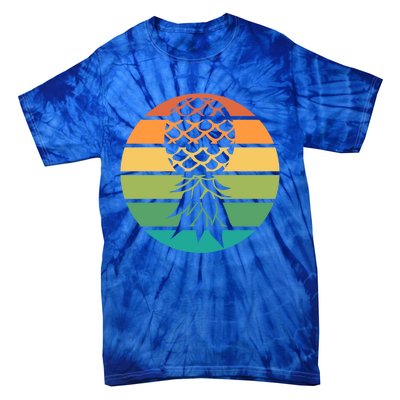 Polyamory And Upside Down Pineapple Summer Vacation Cruise Cute Gift Tie-Dye T-Shirt