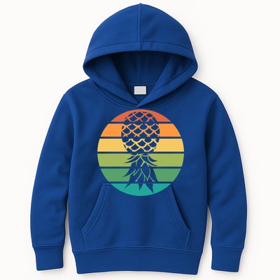 Polyamory And Upside Down Pineapple Summer Vacation Cruise Cute Gift Kids Hoodie
