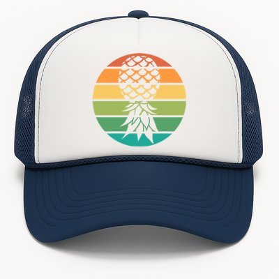 Polyamory And Upside Down Pineapple Summer Vacation Cruise Cute Gift Trucker Hat