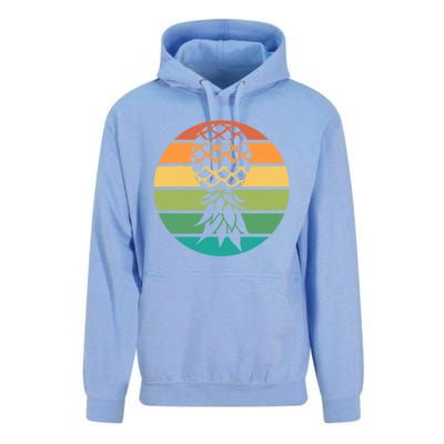 Polyamory And Upside Down Pineapple Summer Vacation Cruise Cute Gift Unisex Surf Hoodie