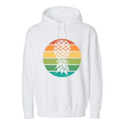 Polyamory And Upside Down Pineapple Summer Vacation Cruise Cute Gift Garment-Dyed Fleece Hoodie