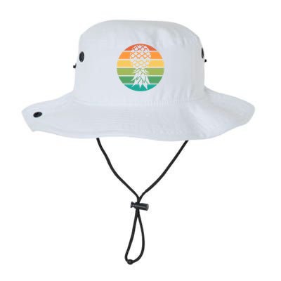 Polyamory And Upside Down Pineapple Summer Vacation Cruise Cute Gift Legacy Cool Fit Booney Bucket Hat