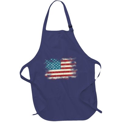 Patriotic American Usa Flag Apron