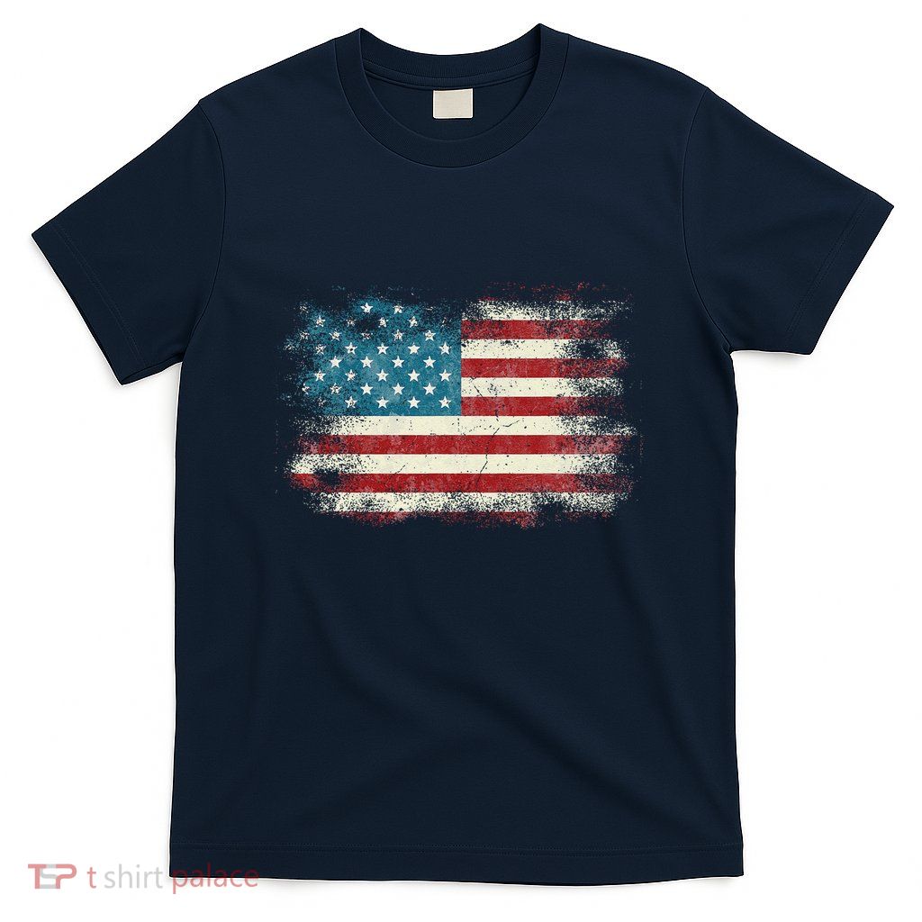 Patriotic American Usa Flag T-Shirt