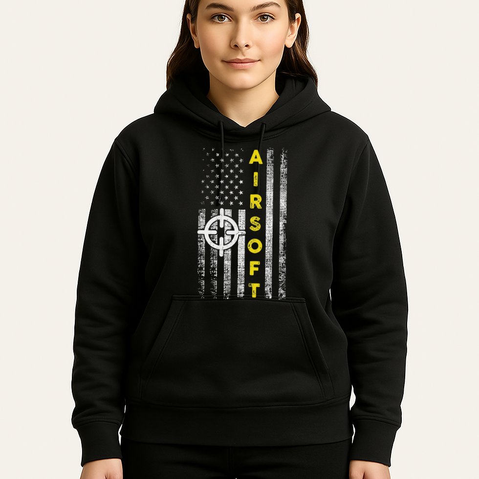 Patriotic Airsoft United States Flag Hoodie