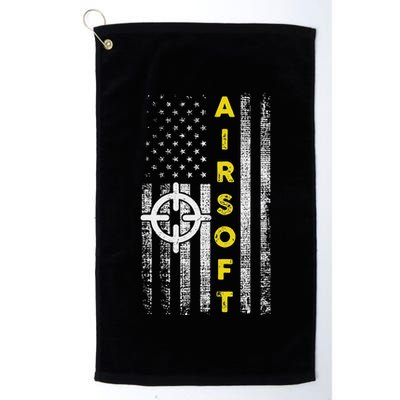 Patriotic Airsoft United States Flag Golf Towel