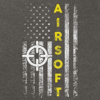 Patriotic Airsoft United States Flag Cotton Canvas Backpack