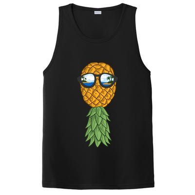 Polyamory And Upside Down Pineapple Summer Vacation Cruise Meaningful Gift PosiCharge Competitor Tank