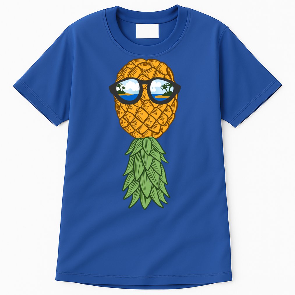 Polyamory And Upside Down Pineapple Summer Vacation Cruise Meaningful Gift Tall T-Shirt