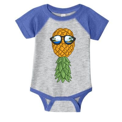 Polyamory And Upside Down Pineapple Summer Vacation Cruise Meaningful Gift Infant Baby Jersey Bodysuit