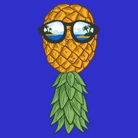 Polyamory And Upside Down Pineapple Summer Vacation Cruise Meaningful Gift Women's V-Neck T-Shirt