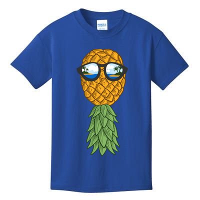 Polyamory And Upside Down Pineapple Summer Vacation Cruise Meaningful Gift Kids T-Shirt