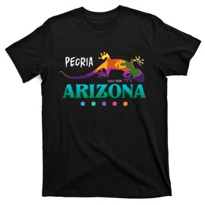 Peoria Arizona Usa Desert Gecko Lizard Vacation Souvenir T-Shirt