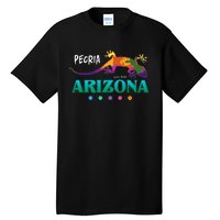 Peoria Arizona Usa Desert Gecko Lizard Vacation Souvenir Tall T-Shirt