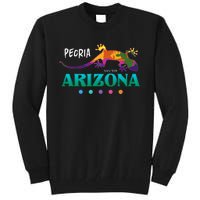 Peoria Arizona Usa Desert Gecko Lizard Vacation Souvenir Tall Sweatshirt