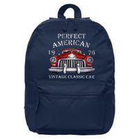 Perfect American Vintage Classic Car 1976 16 in Basic Backpack