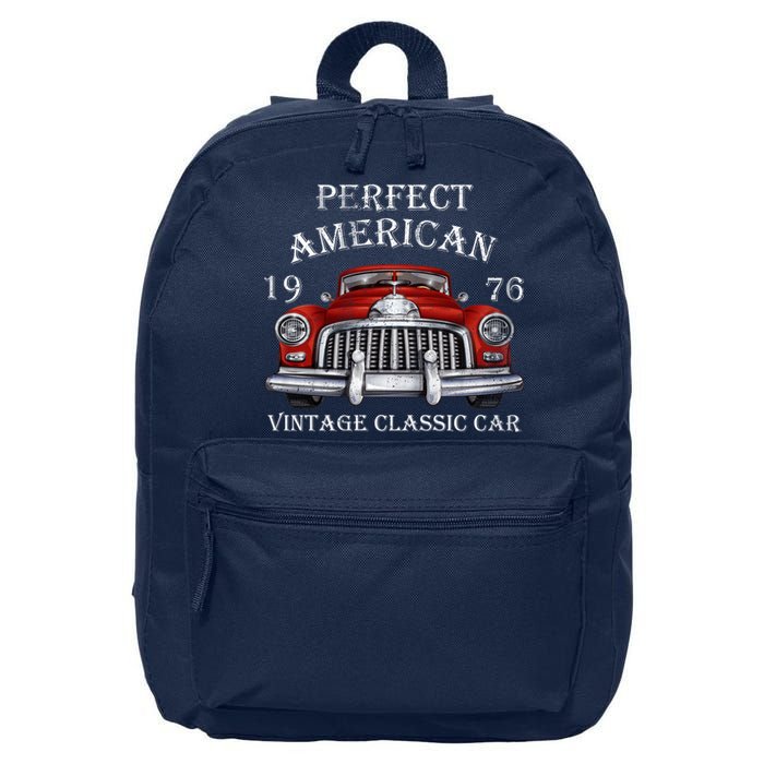 Perfect American Vintage Classic Car 1976 16 in Basic Backpack