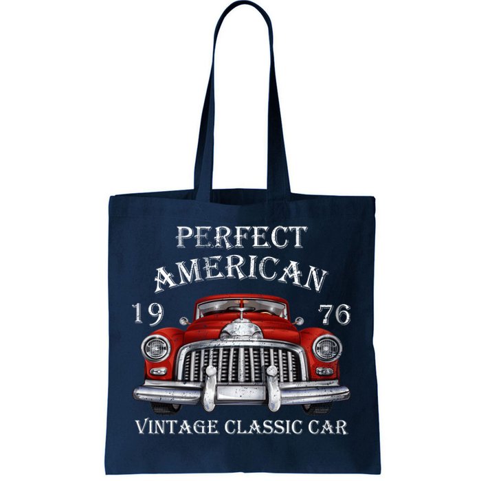 Perfect American Vintage Classic Car 1976 Tote Bag