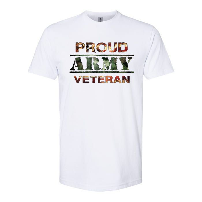 Proud Army Veteran Softstyle® CVC T-Shirt