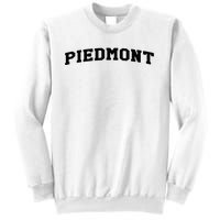 Piedmont Arch Vintage Retro College Athletic Sports Sweatshirt