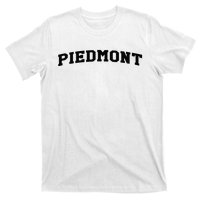 Piedmont Arch Vintage Retro College Athletic Sports T-Shirt