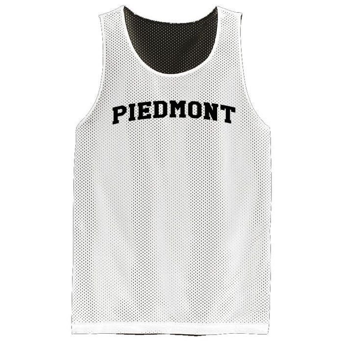 Piedmont Arch Vintage Retro College Athletic Sports Mesh Reversible Basketball Jersey Tank